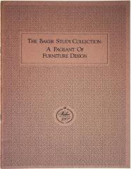 Exhibition Catalog, The Baker Study Collection: A Pageant of Furniture Design