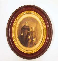 Studio Photograph of a Man and Woman
