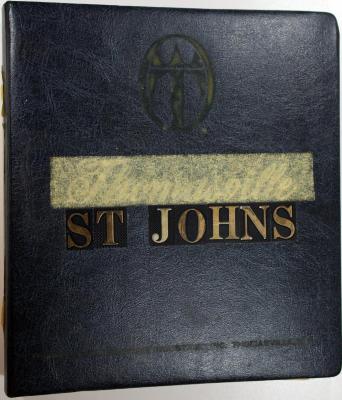 Binder, St. John's, Inc. Sales Book