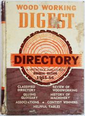 Book, Wood Working Digest Directory, A Hitchcock Publication, 1955-56 Biennial Edition
