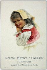 Trade Card, Nelson Matter Furniture Co.