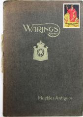 Trade Catalog, Waring &amp; Gillow, Muebles Antiguos