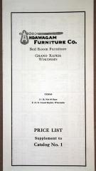 Price List, Ahdawagam Furniture Company