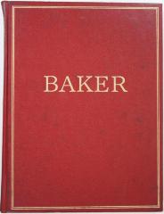 Trade Catalog, Baker Furniture Co., The Baker Book, A compilation of the unique and authentic European, English and Far East designs that comprise the Baker Collections