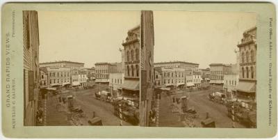 Stereoview, Grab Corners or Campau Square