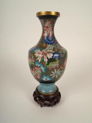 Vase, Cloisonne
