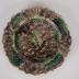 Tortoise-shell Glazed Plate, Whieldon Type Unmarked