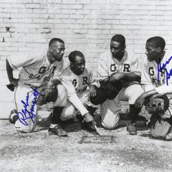 Photograph, Autographed, Grand Rapids Black Sox Baseball Players