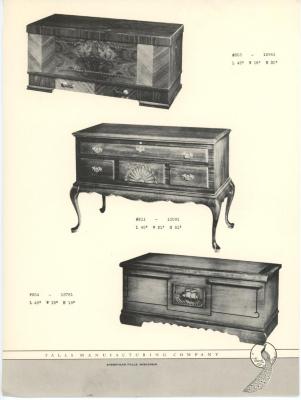 Trade Handbills, Falls Manufacturing Company, The Peacock Line