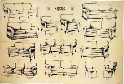 Poster, Grand Rapids Craftsman Company, Fine Upholstery Frames