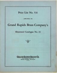 Grand Rapids Brass Company, Price List No. 531