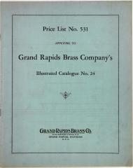 Grand Rapids Brass Company, Price List No. 531