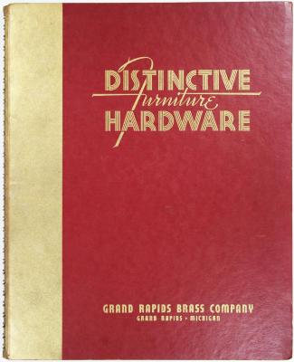Trade Catalog, Grand Rapids Brass Company, Distinctive Furniture Hardware, Catalog No. 26