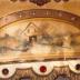 Frieze Panel With Painting, Cottage With Empty Boat On Shore