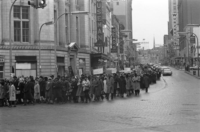 Negative, Freedom March in Grand Rapids