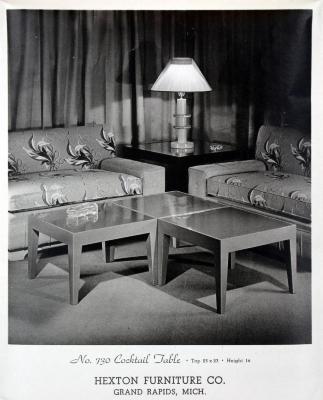 Furniture Plate, Hexton Furniture Company, Living Room Furniture Group