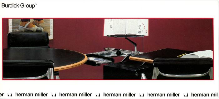 Brochure, Herman Miller, Inc., Burdick Group