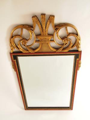French Louis Xvi Style Wall Mirror