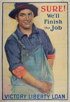 Poster, Sure We'll Finish The Job