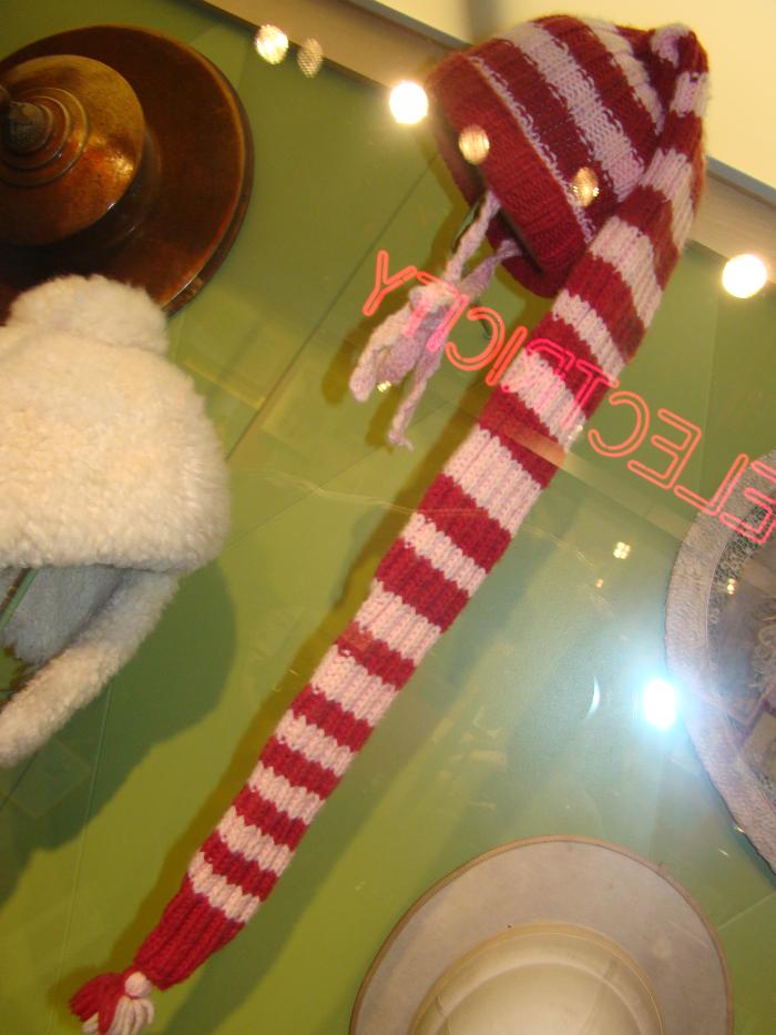 Stocking Cap, Pink And Burgundy