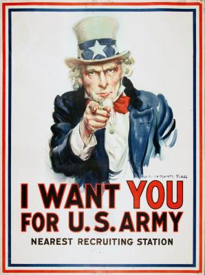 Poster, I Want You Uncle Sam