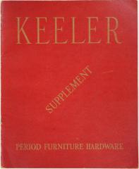 Supplement, Keeler Brass Company, Period Furniture Hardware, Catalog No. 41