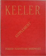 Supplement, Keeler Brass Company, Period Furniture Hardware, Catalog No. 41