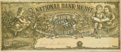 Certificate - National Bank of Merit