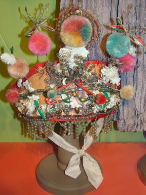 Headdress, Jeweled And Decorated