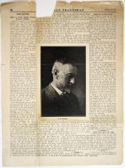 Newspaper Clipping, Death of Furniture Designer David W. Kendall