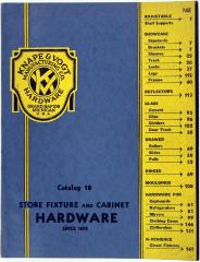 Trade Catalog and Price List, Knape &amp; Vogt Manufacturing Company, Catalog No. 18