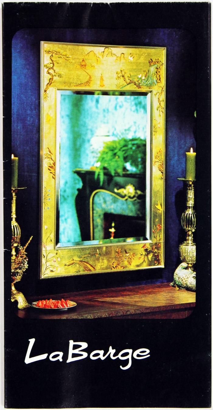 Pamphlet, LaBarge, Inc., Mirrors, Tables and Decorating Accessories