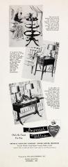 Furniture Advertisement Layout, Imperial Furniture Company, Tables
