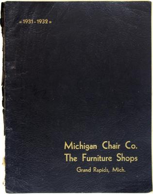 Trade Catalog, Michigan Chair Company, The Furniture Shops