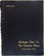 Trade Catalog, Michigan Chair Company, The Furniture Shops