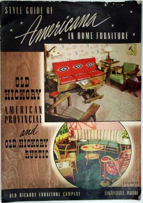 Trade Catalog, Old Hickory Furniture Company, Style Guide of Americana in Home Furniture, Catalog 62