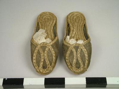 Slippers, Woven Fiber