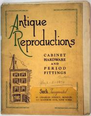 Trade Catalog, Sack Incorporated, Antique Reproductions, Cabinet Hardware and Period Fittings