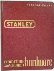 Trade Catalog, The Stanley Works, Furniture and Cabinet Hardware, No. 937