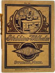 Trade Catalog, Stebbins-Wilhelm Furniture Company, No. 16