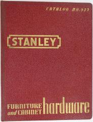 Trade Catalog, The Stanley Works, Furniture and Cabinet Hardware, No. 937