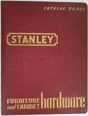 Trade Catalog, The Stanley Works, Furniture and Cabinet Hardware, No. 937