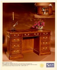 Catalog Advertisement, Sligh Furniture Company, Kneehole Desk