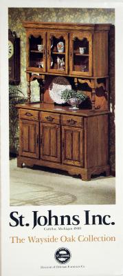 Advertising Poster, St. Johns Inc., The Wayside Oak Collection