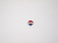Political Campaign Button ,  Hoover/curtis 1928