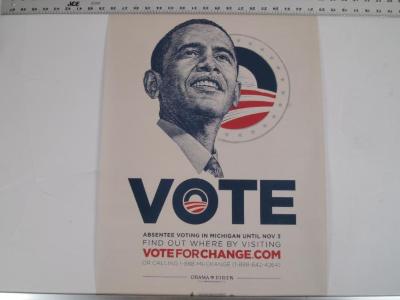 Poster, Vote Obama