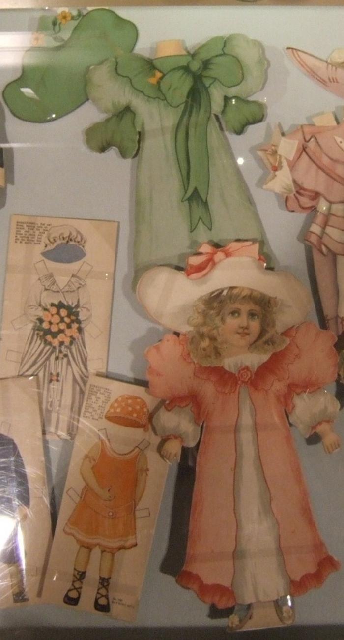 Doll, Paper, Raphael Tuck Artist Series Ii, Girl Doll
