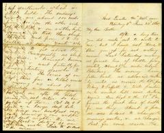 Letter, Charles E. Hulbert To H. B. Hulbert describing charge of the 94th on Petersburg 