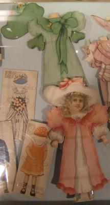 Doll, Paper, Raphael Tuck Artist Series Ii, Girl Doll