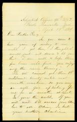 Letter, Charles E. Hulbert To H. B. Hulbert